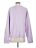 American Eagle Outfitters Solid Purple Pullover Sweater Size S - photo 2