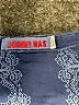 Johnny Was 100% Polyester Blue Short Sleeve Blouse Size S - photo 7