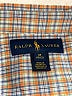 Ralph Lauren 100% Cotton Checkered-gingham Tan Long Sleeve Button-Down Shirt Size Medium 10/12 - photo 3