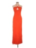 STAUD Orange Cocktail Dress Size 12 - photo 1