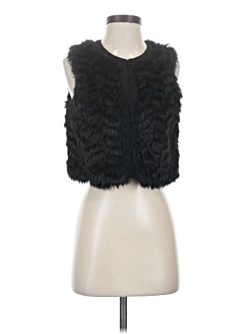 BCBGeneration Faux Fur Vest (view 1)