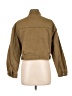 Avec Les Filles 100% Cotton Tan Green Jacket Size L - photo 2
