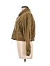 Avec Les Filles 100% Cotton Tan Green Jacket Size L - photo 5