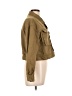 Avec Les Filles 100% Cotton Tan Green Jacket Size L - photo 4