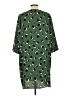 Assorted Brands Animal Print Green Casual Dress Size 12 (estimated) - photo 2
