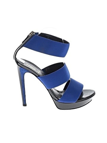 Fendi Elastic Platform Ankle Strap Sandals  (view 1)