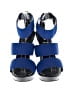Fendi Blue Elastic Platform Ankle Strap Sandals  Size EU 39 1/2 - photo 2