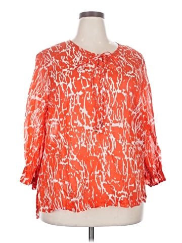 Kenneth Cole New York 3/4 Sleeve Blouse (view 1)