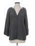 Joie 100% Silk Gray Black 3/4 Sleeve Silk Top Size S - photo 1