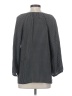 Joie 100% Silk Gray Black 3/4 Sleeve Silk Top Size S - photo 2