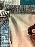 Unbranded Color Block Blue 3/4 Sleeve Blouse Size 1X - photo 7