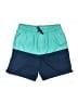 Old Navy 100% Polyester Color Block Teal Board Shorts Size S (youth) - photo 1