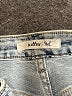 Willow & Root Hearts Blue Jeans Size 33 waist - photo 7