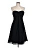 Bill Levkoff 100% Polyester Solid Black Cocktail Dress Size 10 - photo 1