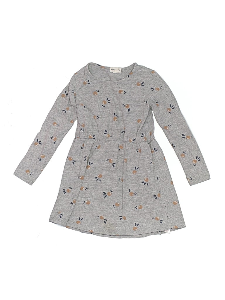 Pre-owned Miles The Label Kids' Dress In Gray