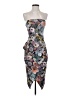 ASOS Floral Gray Green Cocktail Dress Size 4 - photo 1