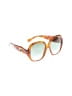 Gucci Tan Brown Sunglasses One size - photo 1