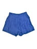 H&M Solid Blue Cargo Shorts Size 4 - photo 1