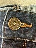 Chico's Chevron-herringbone Blue Jeans Size 32 waist (estimated) - photo 7