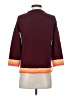 J.Crew 100% Wool Color Block Burgundy Wool Pullover Sweater Size XS - photo 2