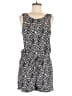 Peach Graphic Gray Romper Size M - photo 1