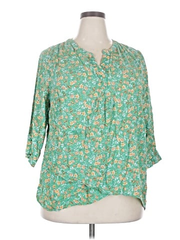 Jones & Co 3/4 Sleeve Blouse (view 1)