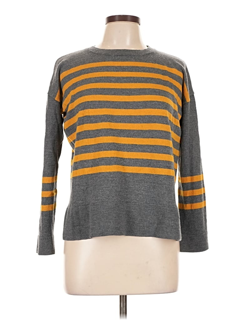 Pre-owned Pendleton Wool Pullover Sweater In Gray