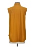 Athleta Color Block Gold Sleeveless Button-Down Shirt Size S - photo 2