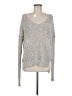 Sun & Shadow Silver Long Sleeve Top Size M - photo 1