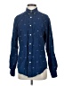 Club Monaco Blue Long Sleeve Button-Down Shirt Size S - photo 1