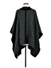 Aqua 100% Acrylic Gray Poncho Size M - photo 1
