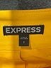 Express Solid Yellow Casual Skirt Size 2 - photo 4