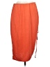 Open Edit Solid Orange Casual Skirt Size L - photo 1