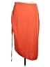 Open Edit Solid Orange Casual Skirt Size L - photo 2