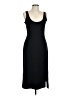 Open Edit Solid Black Casual Dress Size L - photo 1