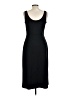 Open Edit Solid Black Casual Dress Size L - photo 2