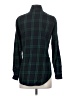 Leara Woman Plaid Green Long Sleeve Button-Down Shirt Size S - photo 2