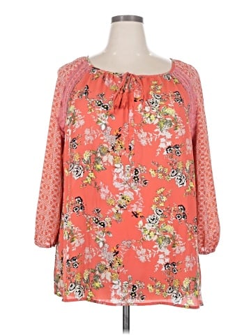 C established 1946 3/4 Sleeve Blouse (view 1)