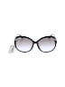 Salvatore Ferragamo Black Sunglasses One size - photo 2