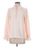 J.Crew 100% Polyester Pink Long Sleeve Blouse Size S - photo 1