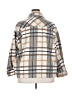 Zara 100% Acrylic Plaid Ivory Jacket Size XXL - photo 2