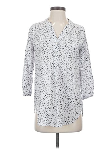 Amour Vert 3/4 Sleeve Silk Top (view 1)