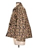 Veronica Beard Jeans 100% Cotton Animal Print Gold Coat Size L - photo 5