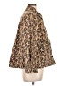 Veronica Beard Jeans 100% Cotton Animal Print Gold Coat Size L - photo 4