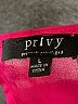 Privy 100% Polyester Pink Short Sleeve Blouse Size L - photo 7