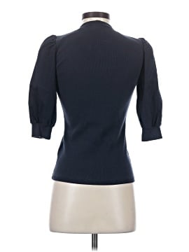 Veronica Beard 3/4 Sleeve Button-Down Shirt (view 2)