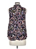 Allison Joy 100% Polyester Floral Black Sleeveless Blouse Size M - photo 2