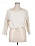 Assorted Brands Ivory 3/4 Sleeve Top Size S - photo 1