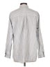 Universal Thread 100% Cotton Stripes Gray Blue Long Sleeve Button-Down Shirt Size L - photo 2