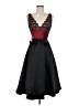 Laundry by Shelli Segal 100% Polyester Black Cocktail Dress Size 6 - photo 1